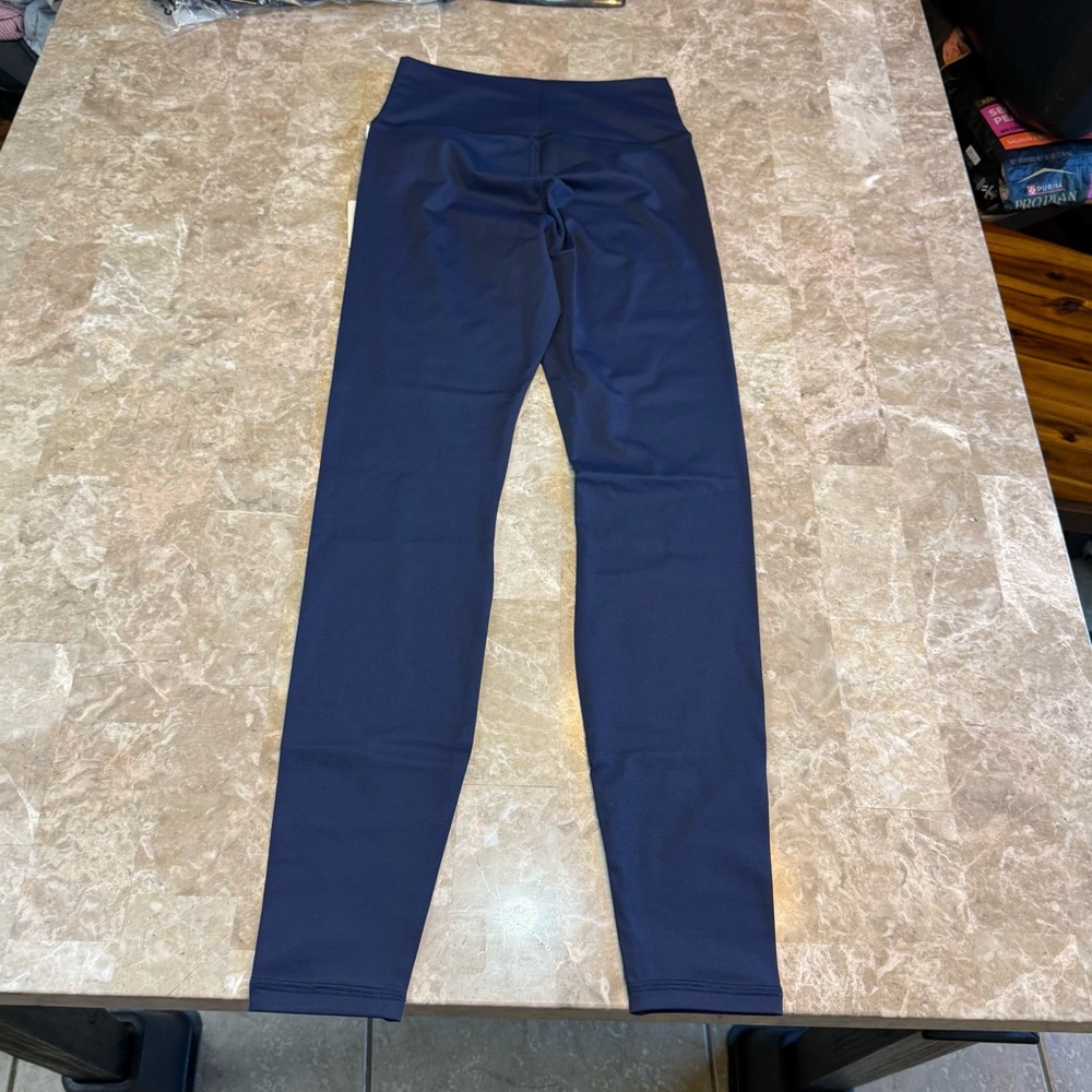 Bare Necessities Women's Small S Low Impact Criss Cross Legging Dark Iris - Picture 9 of 10